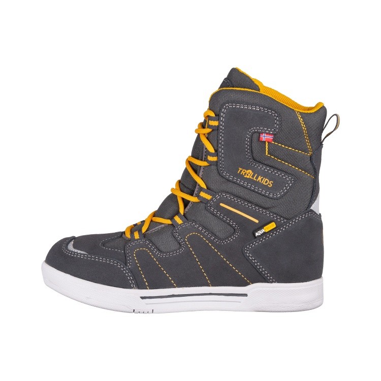 Trollkids Kids Skanden Winter Boots Trollkids Kids Skanden Winter Boots Farbe / color: anthracite/golden yellow ()