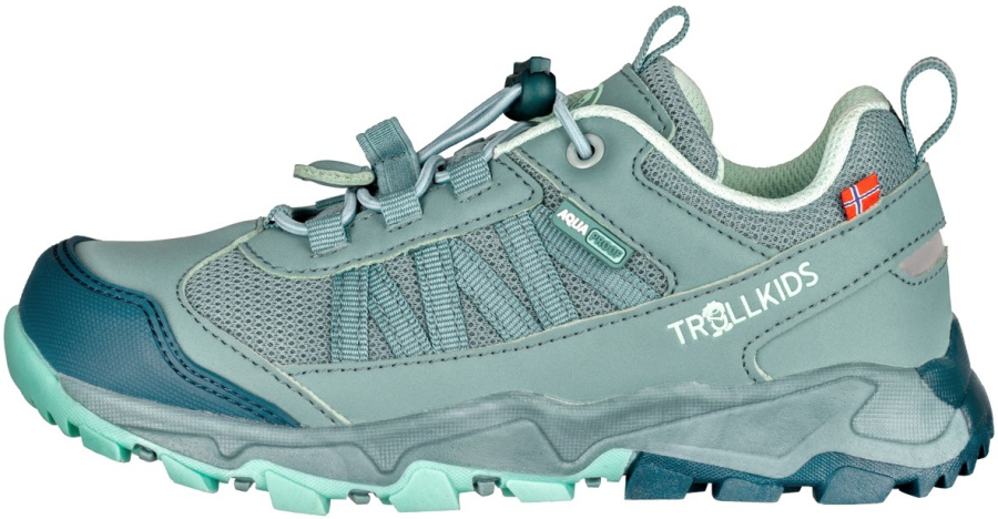 Trollkids Kids Tronfjell Hiker Low Trollkids Kids Tronfjell Hiker Low Farbe / color: glacier green ()