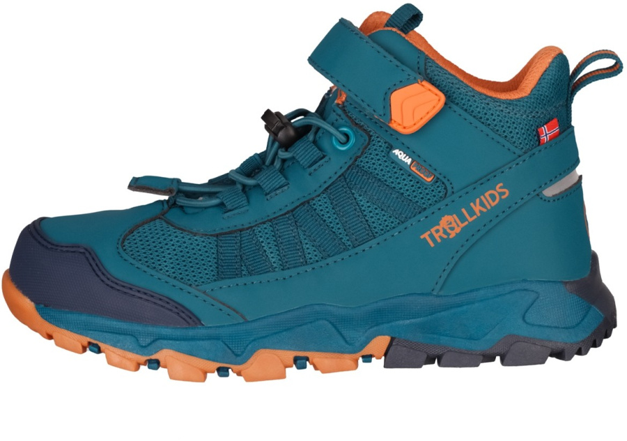 Trollkids Kids Tronfjell Hiker Mid Trollkids Kids Tronfjell Hiker Mid Farbe / color: deep lagoon/cinnamon ()