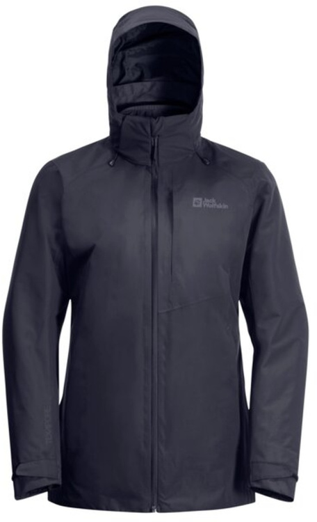 Jack Wolfskin Bergland 3in1 Jacket Women Jack Wolfskin Bergland 3in1 Jacket Women Farbe / color: graphite ()