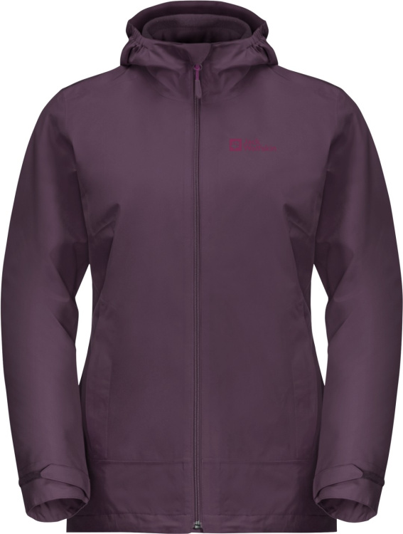 Jack Wolfskin Moonrise 3in1 Jacket Women Jack Wolfskin Moonrise 3in1 Jacket Women Farbe / color: grapevine ()