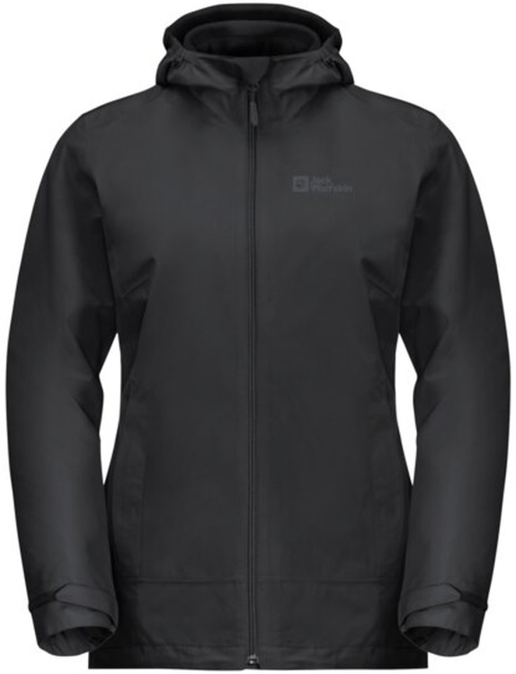 Jack Wolfskin Moonrise 3in1 Jacket Women Jack Wolfskin Moonrise 3in1 Jacket Women Farbe / color: black ()