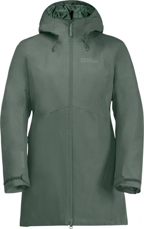 Jack Wolfskin Heidelstein Insulated Jacket Women Jack Wolfskin Heidelstein Insulated Jacket Women Farbe / color: hedge green ()
