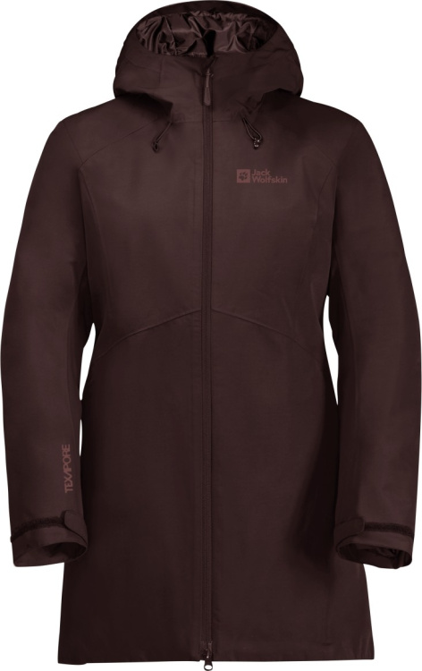 Jack Wolfskin Heidelstein Insulated Jacket Women Jack Wolfskin Heidelstein Insulated Jacket Women Farbe / color: dark maroon ()