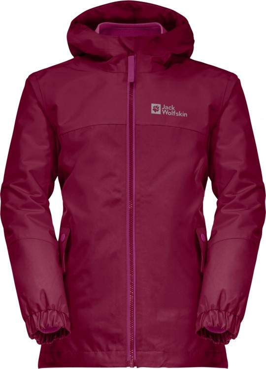 Jack Wolfskin Girls Iceland 3in1 Jacket Jack Wolfskin Girls Iceland 3in1 Jacket Farbe / color: dark ruby ()