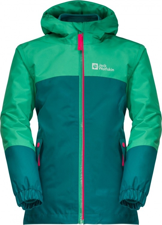 Jack Wolfskin Girls Iceland 3in1 Jacket Jack Wolfskin Girls Iceland 3in1 Jacket Farbe / color: bay blue ()