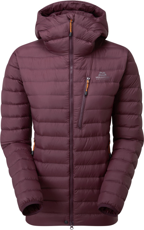 Mountain Equipment Earthrise Hooded Womens Jacket Mountain Equipment Earthrise Hooded Womens Jacket Farbe / color: raisin ()