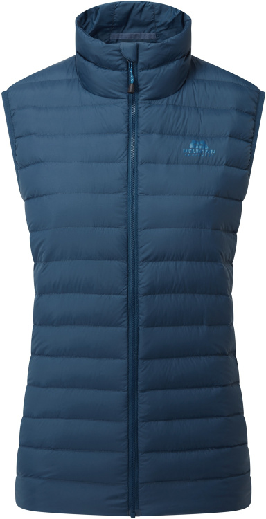 Mountain Equipment Earthrise Womens Vest Mountain Equipment Earthrise Womens Vest Farbe / color: majolica blue ()