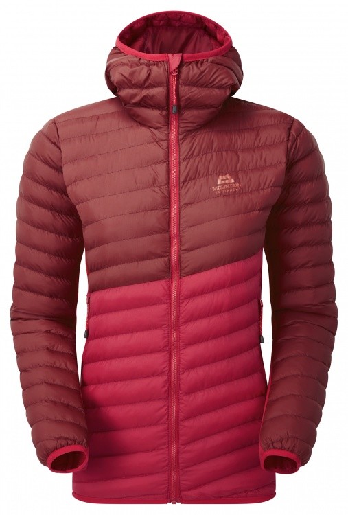 Mountain Equipment Particle Hooded Womens Jacket Mountain Equipment Particle Hooded Womens Jacket Farbe / color: capsicum red/tibetan red ()