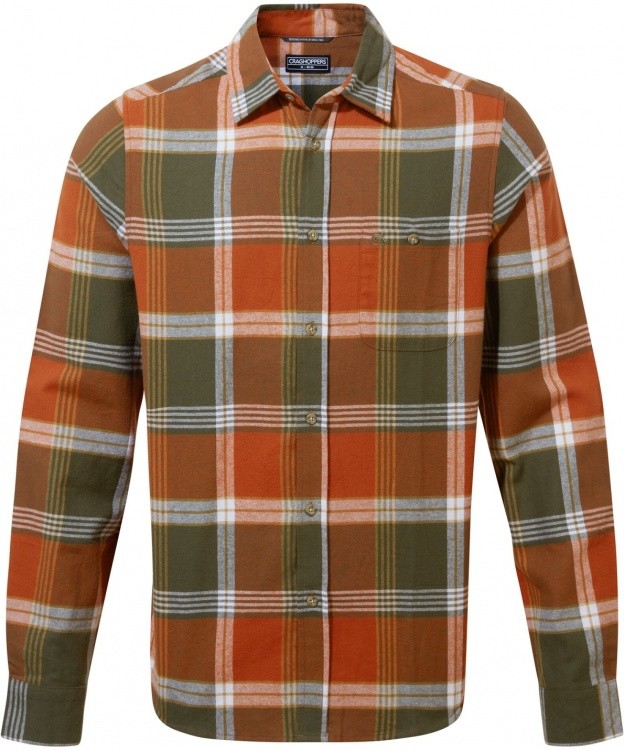 Craghoppers Thornhill Long Sleeved Shirt Craghoppers Thornhill Long Sleeved Shirt Farbe / color: potters clay check new ()
