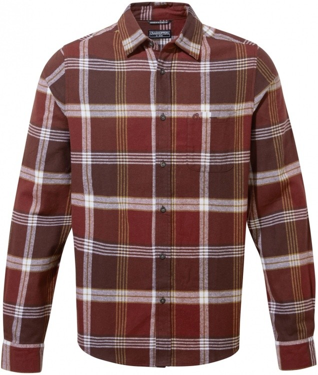 Craghoppers Thornhill Long Sleeved Shirt Craghoppers Thornhill Long Sleeved Shirt Farbe / color: mahogany check new ()