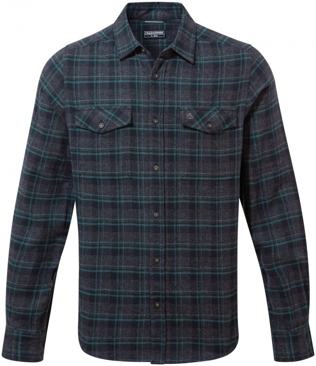 Craghoppers Kiwi IV LS Check Shirt Craghoppers Kiwi IV LS Check Shirt Farbe / color: black pepper marl check new ()