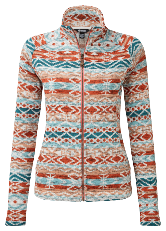 Sherpa Adventure Gear Bhutan Full Zip Jacket Women Sherpa Adventure Gear Bhutan Full Zip Jacket Women Farbe / color: goa multi ()