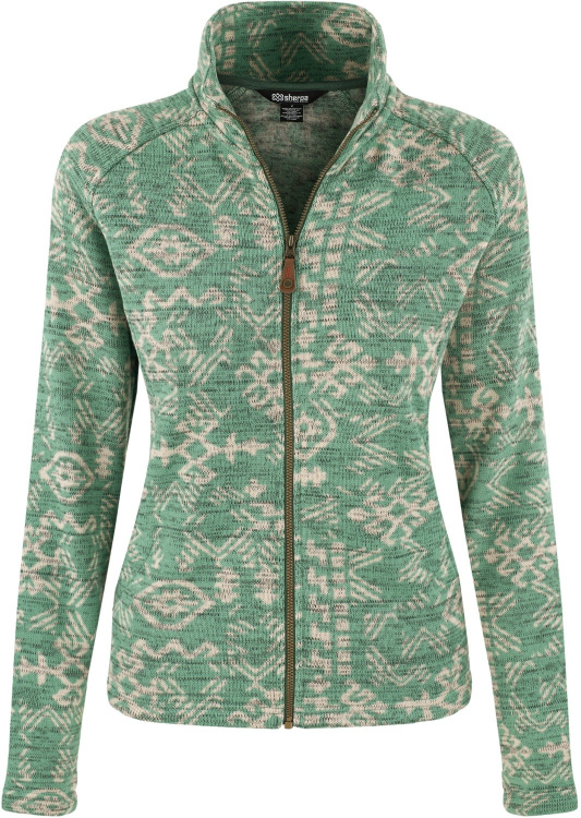 Sherpa Adventure Gear Bhutan Full Zip Jacket Women Sherpa Adventure Gear Bhutan Full Zip Jacket Women Farbe / color: dark thyme abstract ()