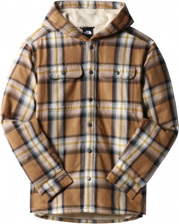 The North Face Mens Hooded Campshire Shirt The North Face Mens Hooded Campshire Shirt Farbe / color: utility brown m.b. shadow plaid ()