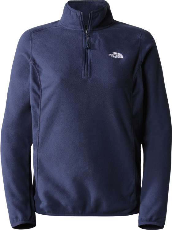 The North Face Womens 100 Glacier 1/4 Zip The North Face Womens 100 Glacier 1/4 Zip Farbe / color: summit navy ()