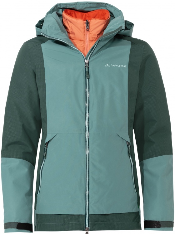 VAUDE Womens Elope 3in1 Jacket VAUDE Womens Elope 3in1 Jacket Farbe / color: dusty forest ()