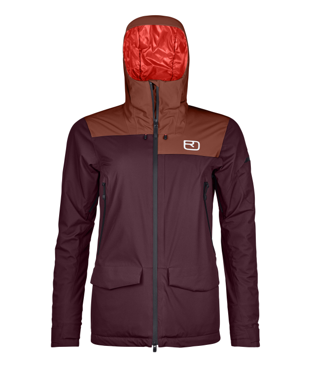 Ortovox 2L Swisswool Sedrun Jacket Women Ortovox 2L Swisswool Sedrun Jacket Women Farbe / color: dark wine ()