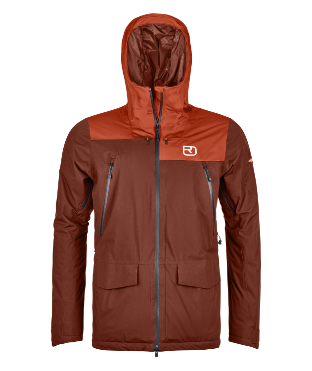 Ortovox 2L Swisswool Sedrun Jacket Men Ortovox 2L Swisswool Sedrun Jacket Men Farbe / color: clay orange () Ortovox 2L Swisswool Sedrun Jacket Men Ortovox 2L Swisswool Sedrun Jacket Men Farbe / color: clay orange ()