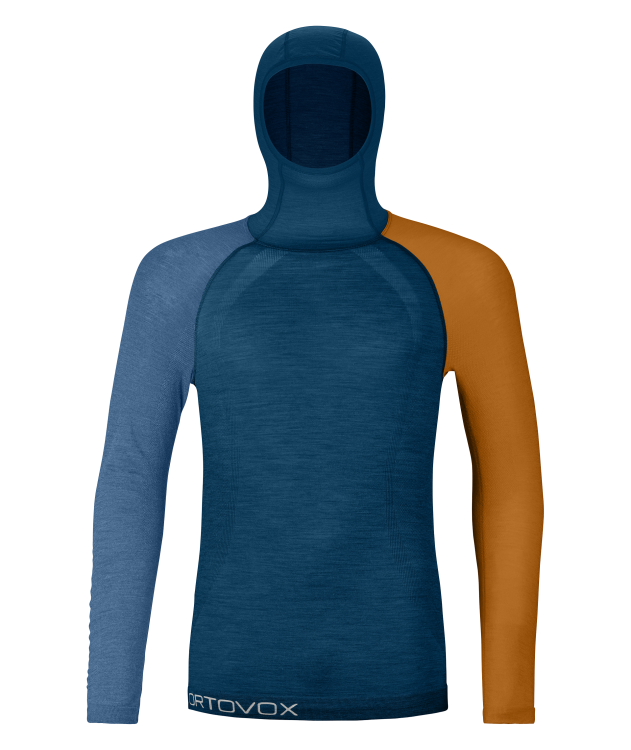 Ortovox Merino 120 Competition Light Hoody Men Ortovox Merino 120 Competition Light Hoody Men Farbe / color: petrol blue ()