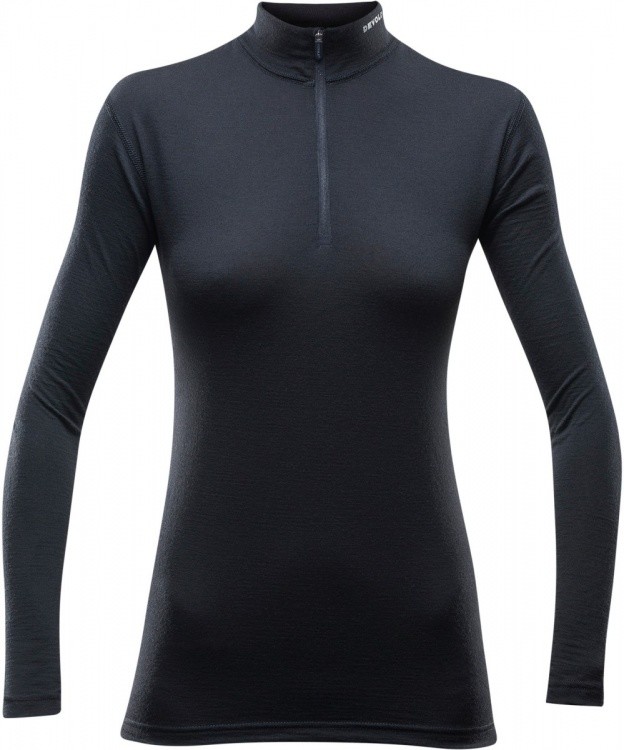 Devold Breeze 150 Woman Zip Neck Devold Breeze 150 Woman Zip Neck Farbe / color: black ()