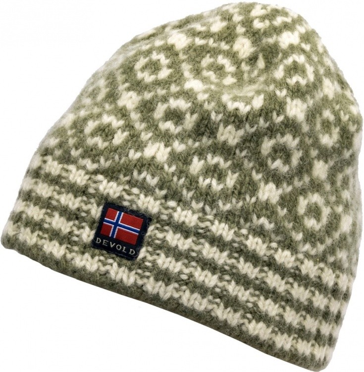 Devold Svalbard Beanie Devold Svalbard Beanie Farbe / color: olive/offwhite ()