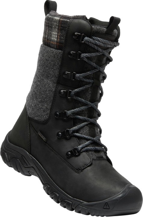 Keen Women Greta Tall Boot WP Keen Women Greta Tall Boot WP Farbe / color: black/black plaid ()