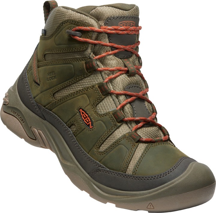 Keen Men Circadia Mid WP Keen Men Circadia Mid WP Farbe / color: dark olive/potters clay ()