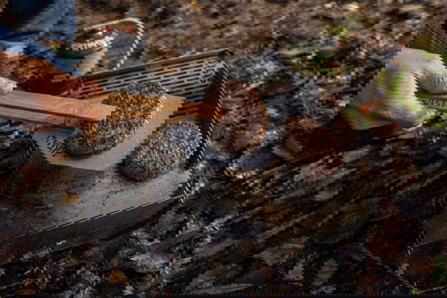 Details - Beispiel mit Skotti Tongs