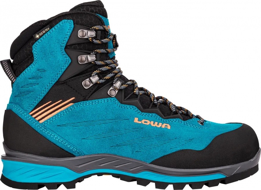 LOWA Cadin II GTX Mid Women LOWA Cadin II GTX Mid Women Farbe / color: türkis/mandarine ()