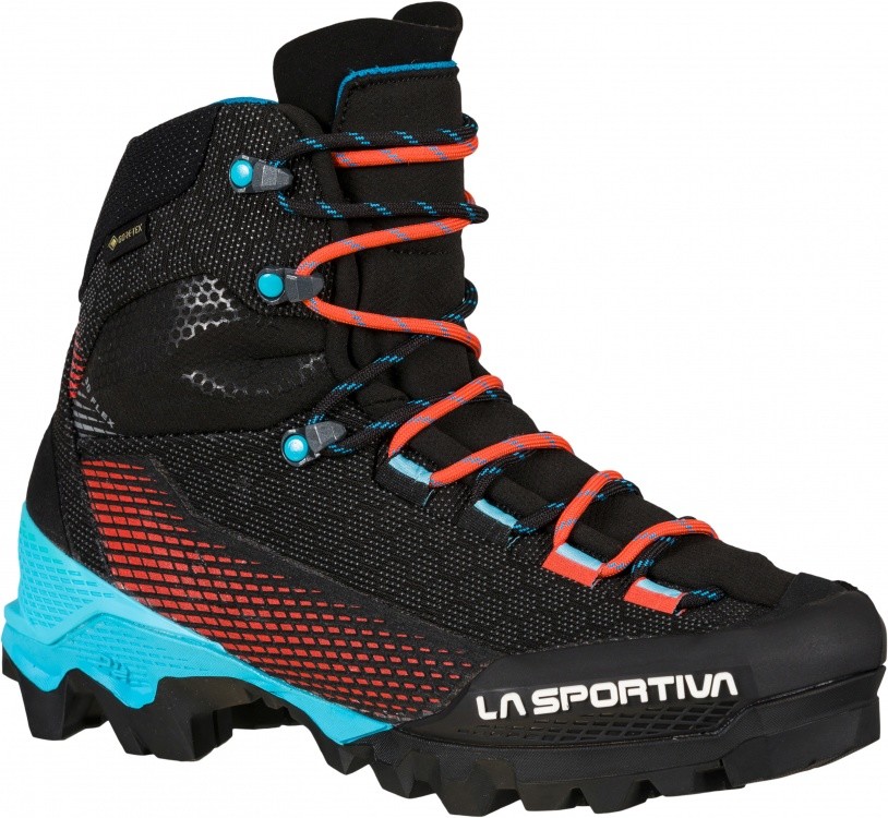 La Sportiva Aequilibrium ST GTX Women La Sportiva Aequilibrium ST GTX Women Farbe / color: black/hibiscus ()