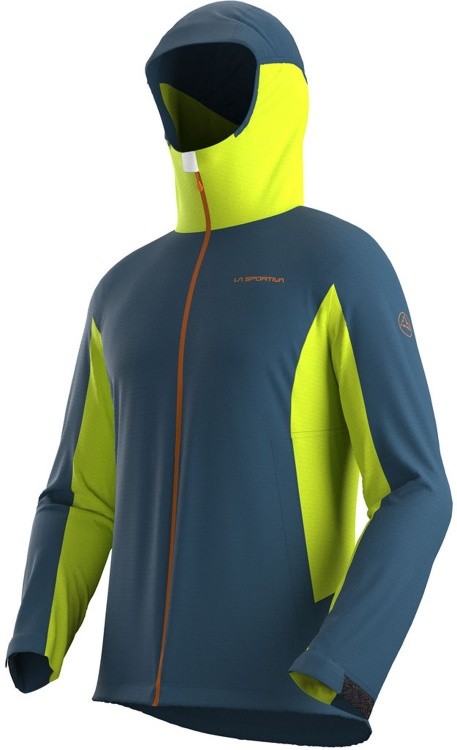 La Sportiva Discover Jacket Men La Sportiva Discover Jacket Men Farbe / color: storm blue/lime punch ()