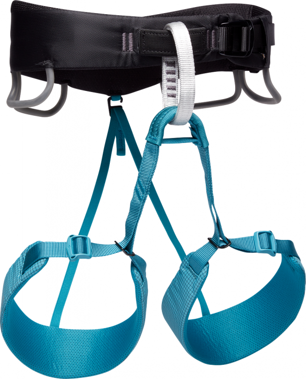 Black Diamond Momentum Harness Womens Black Diamond Momentum Harness Womens Farbe / color: aqua verde ()