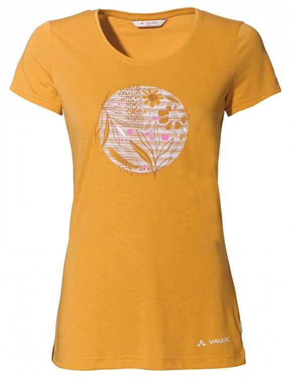 VAUDE Skomer Print T-Shirt II Women VAUDE Skomer Print T-Shirt II Women Farbe / color: burnt yellow ()