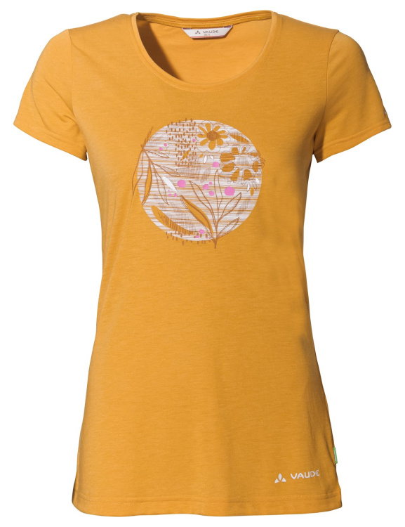 VAUDE Skomer Print T-Shirt II Women VAUDE Skomer Print T-Shirt II Women Farbe / color: burnt yellow ()