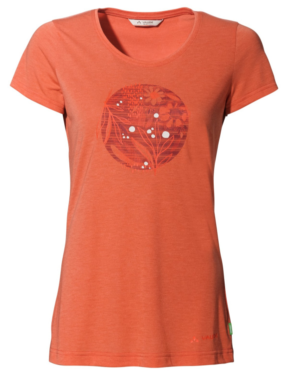 VAUDE Skomer Print T-Shirt II Women VAUDE Skomer Print T-Shirt II Women Farbe / color: hotchili ()