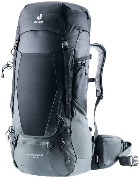 deuter Futura Air Trek 60+10 deuter Futura Air Trek 60+10 Farbe / color: black-graphite ()