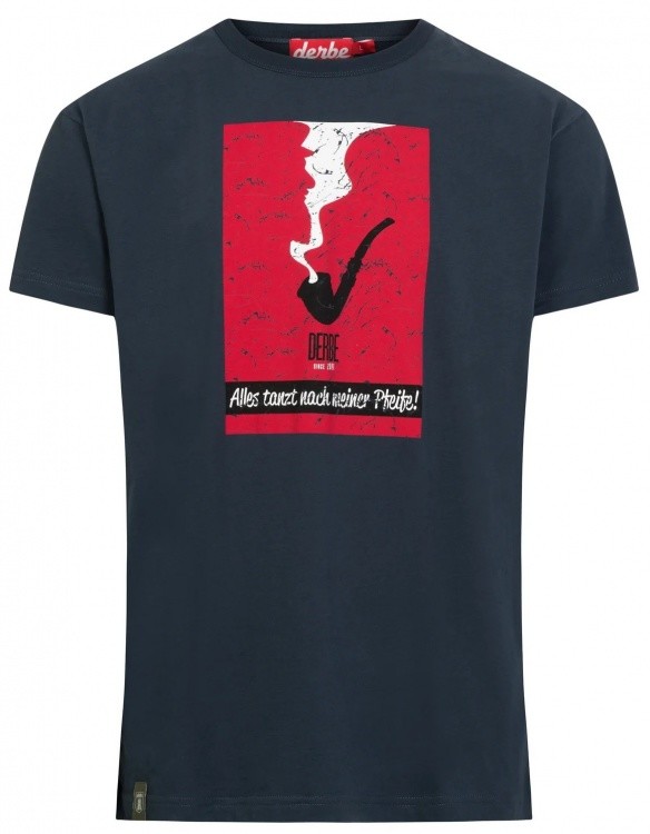 Derbe T-Shirt Kaptain Pfeife Men Derbe T-Shirt Kaptain Pfeife Men Farbe / color: navy ()