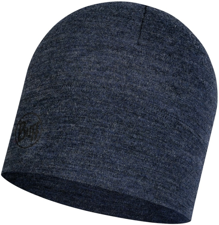 Buff Merino Midweight Beanie Buff Merino Midweight Beanie Farbe / color: melange night blue ()