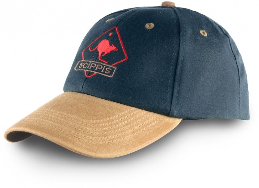 Scippis Australian Adventure Wear Oilskin Cap Scippis Australian Adventure Wear Oilskin Cap Farbe / color: tan/navy ()
