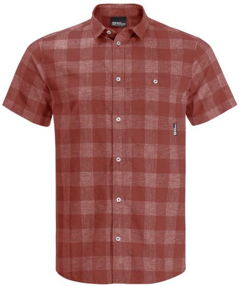 Jack Wolfskin Highlands Shirt Men Jack Wolfskin Highlands Shirt Men Farbe / color: barn red ()