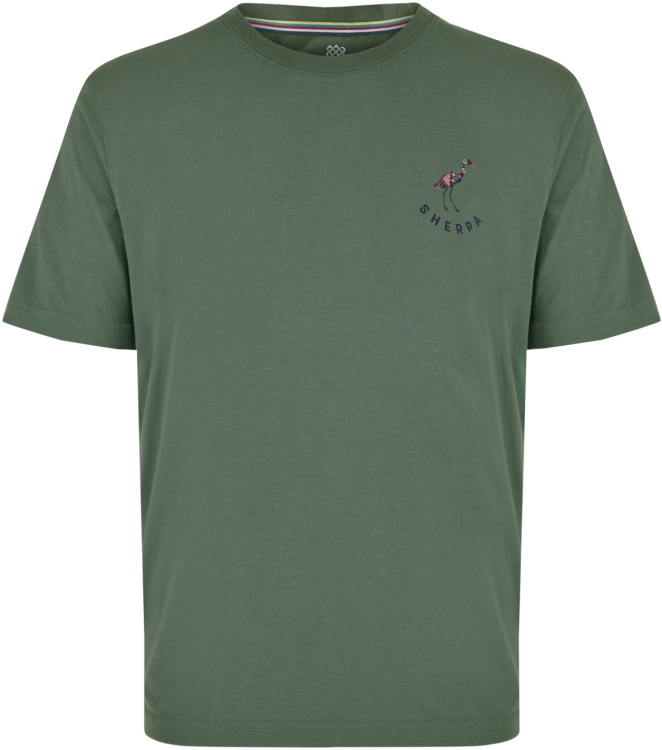 Sherpa Adventure Gear Crane Tee Sherpa Adventure Gear Crane Tee Farbe / color: dark thyme crane ()