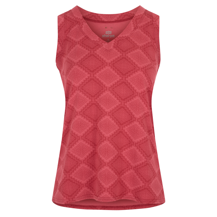 Sherpa Adventure Gear Neha V-Neck Tank Sherpa Adventure Gear Neha V-Neck Tank Farbe / color: mineral red barely there ()