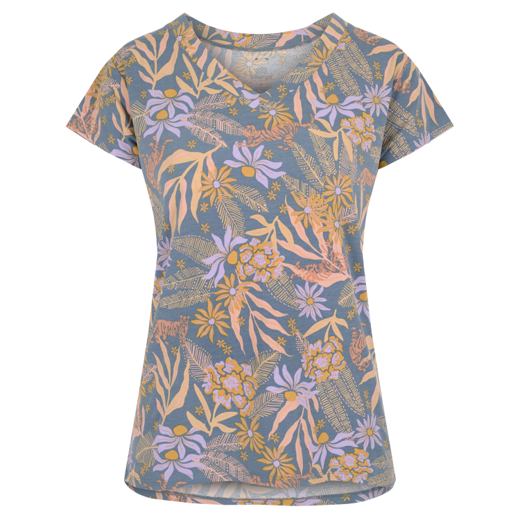 Sherpa Adventure Gear Neha V-Neck Tee Sherpa Adventure Gear Neha V-Neck Tee Farbe / color: haze tiger floral ()