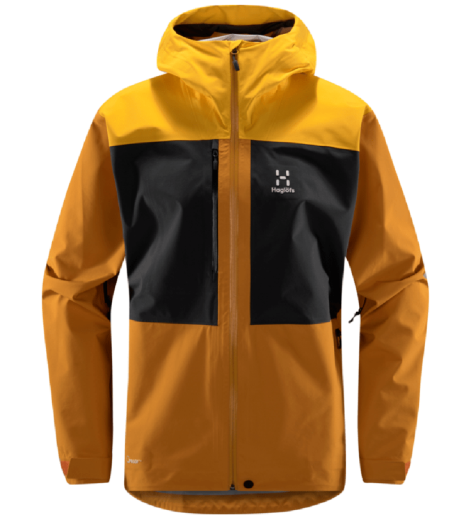 Haglöfs Front Proof Jacket Men Haglöfs Front Proof Jacket Men Farbe / color: sunny yellow/desert yellow ()