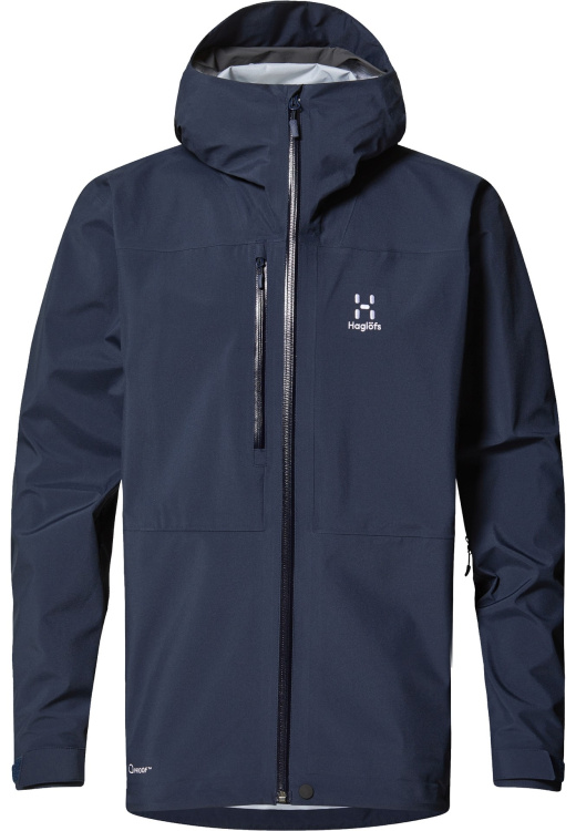 Haglöfs Front Proof Jacket Men Haglöfs Front Proof Jacket Men Farbe / color: tarn blue ()