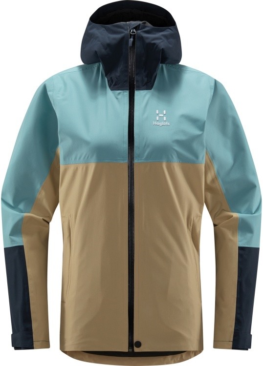 Haglöfs Finch Proof Jacket Women Haglöfs Finch Proof Jacket Women Farbe / color: sand/frost blue ()