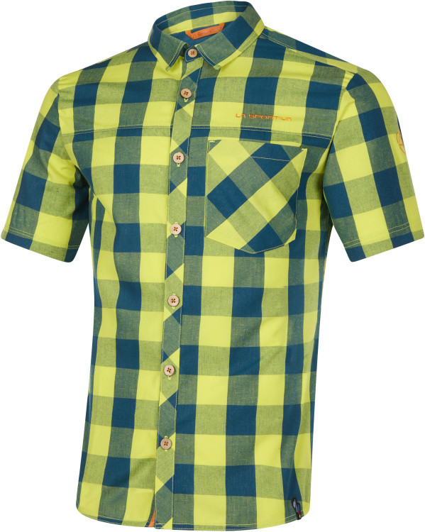 La Sportiva Nomad SS Shirt La Sportiva Nomad SS Shirt Farbe / color: lime punch/hawaiian sun ()