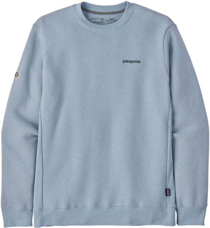 Patagonia Fitz Roy Icon Uprisal Crew Sweatshirt Patagonia Fitz Roy Icon Uprisal Crew Sweatshirt Farbe / color: steam blue ()