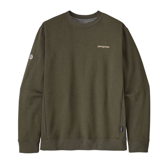 Patagonia Fitz Roy Icon Uprisal Crew Sweatshirt Patagonia Fitz Roy Icon Uprisal Crew Sweatshirt Farbe / color: basin green ()